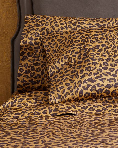 leopard sheet set